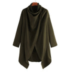 Men's Punk Irregular Trench Coat Fashion Cape
