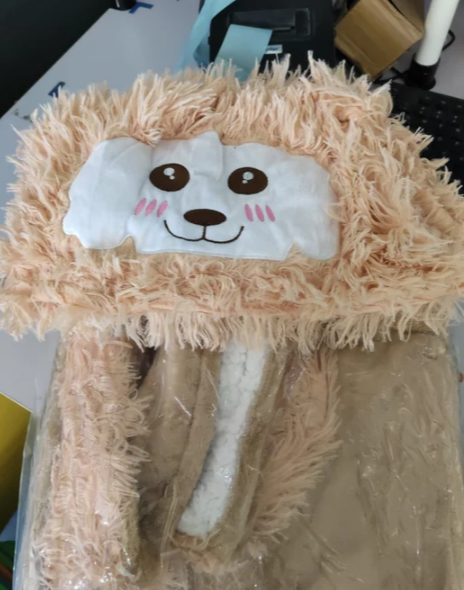 Cute Soft Sloth Hooded Fleece Blanket Cloak (One Piece)