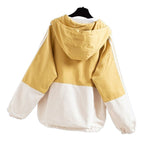 Women's Loose Hooded Utility Jacket for Autumn (One Piece)