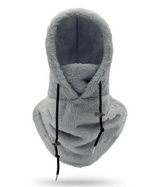 Cold Protection Thickening Scarf Hat | Embroidered Cap