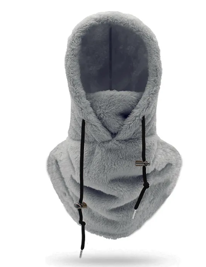 Cold Protection Thickening Scarf Hat | Embroidered Cap