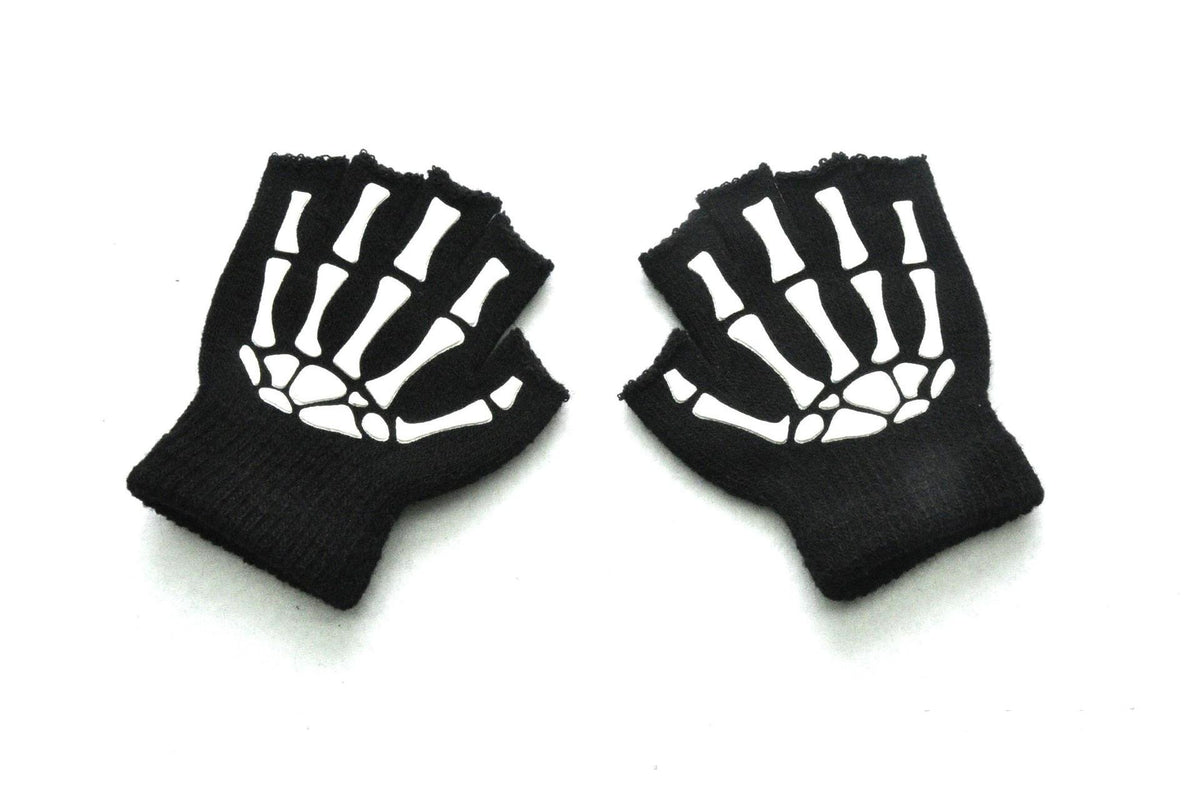 Children's Nighttime Glowing Half-Finger Gloves