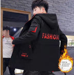 Men's Plus Size Waterproof Hooded Winter Parka Jacket