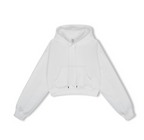 High Street Women's Short Hooded Plush Sweater