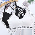 Lettering Beauty Chest Wrap and Tube Top
