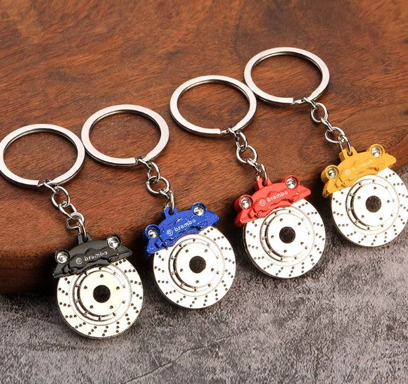Brake Disc Hub Caliper Keychains | Accessory