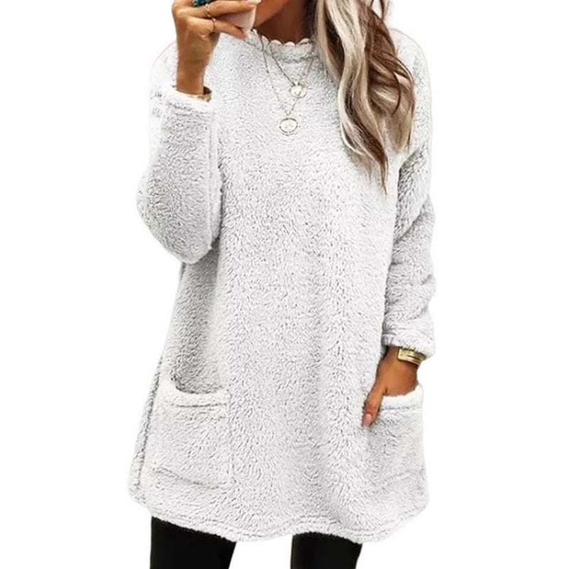 2023 Women's Oversized Long Sleeve Pullover T-Shirt | Streetwear