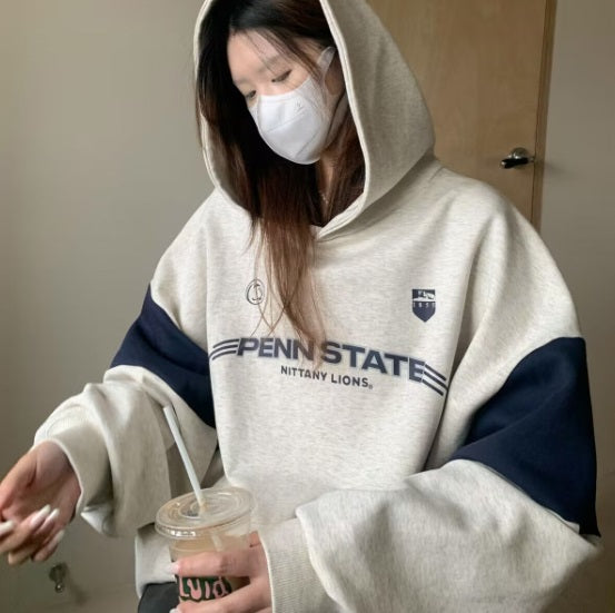 Autumn Style Hooded Pullover for Women by Design Sense | Streetwear