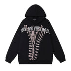 Vintage Plush Hoodie for Couples - Autumn Winter Style | Streetwear