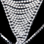 Rhinestone Thong Body Chain