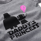 Baby Princess Short Sleeve Bodysuit for Infants XH349GY
