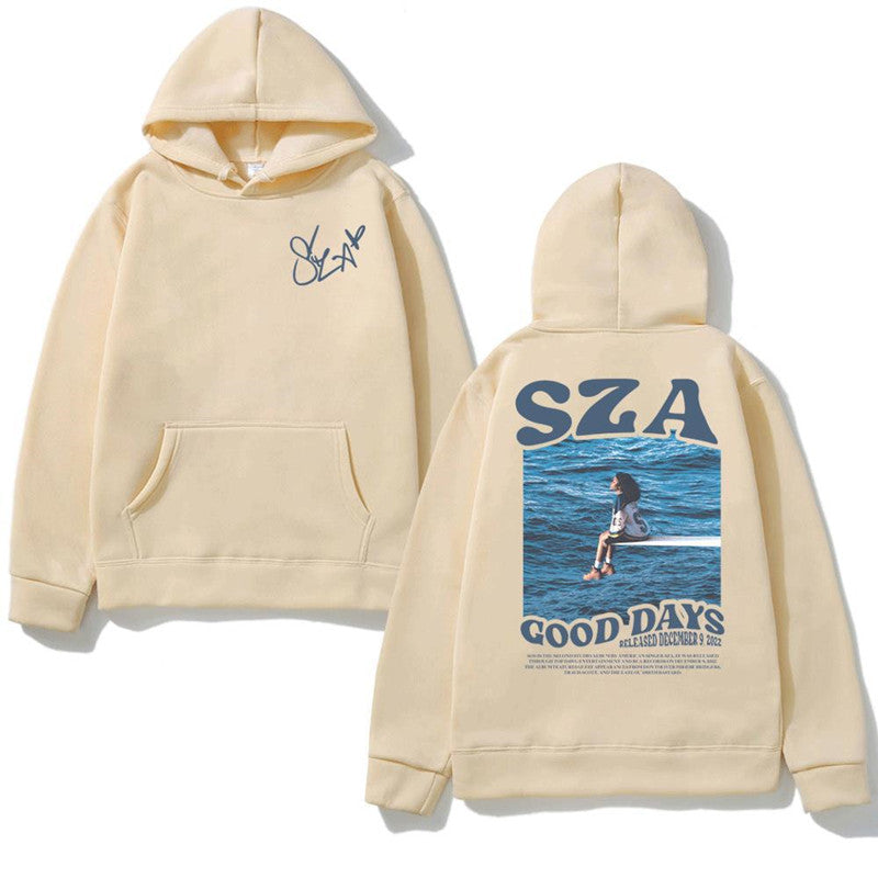SZA Music Album Print Hoodie for Men and Women | Streetwear