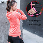 Women's Active Yoga Running Fitness Compression Jacket