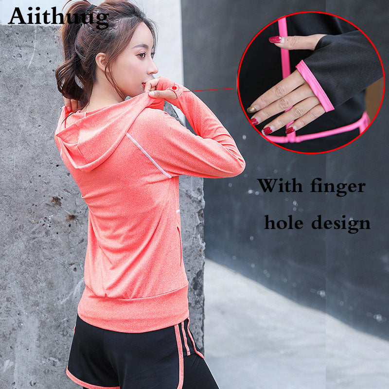 Women's Active Yoga Running Fitness Compression Jacket