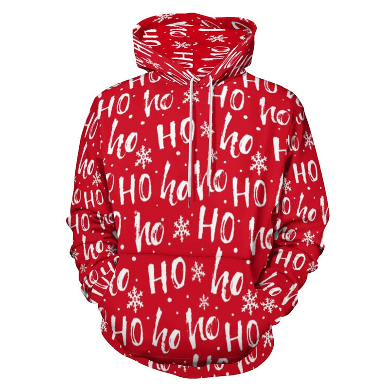 3D Snowflake Hoodie Pullover for Men and Women | Streetwear