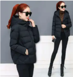 Women's Insulated Wool Lined Winter Parka Jacket