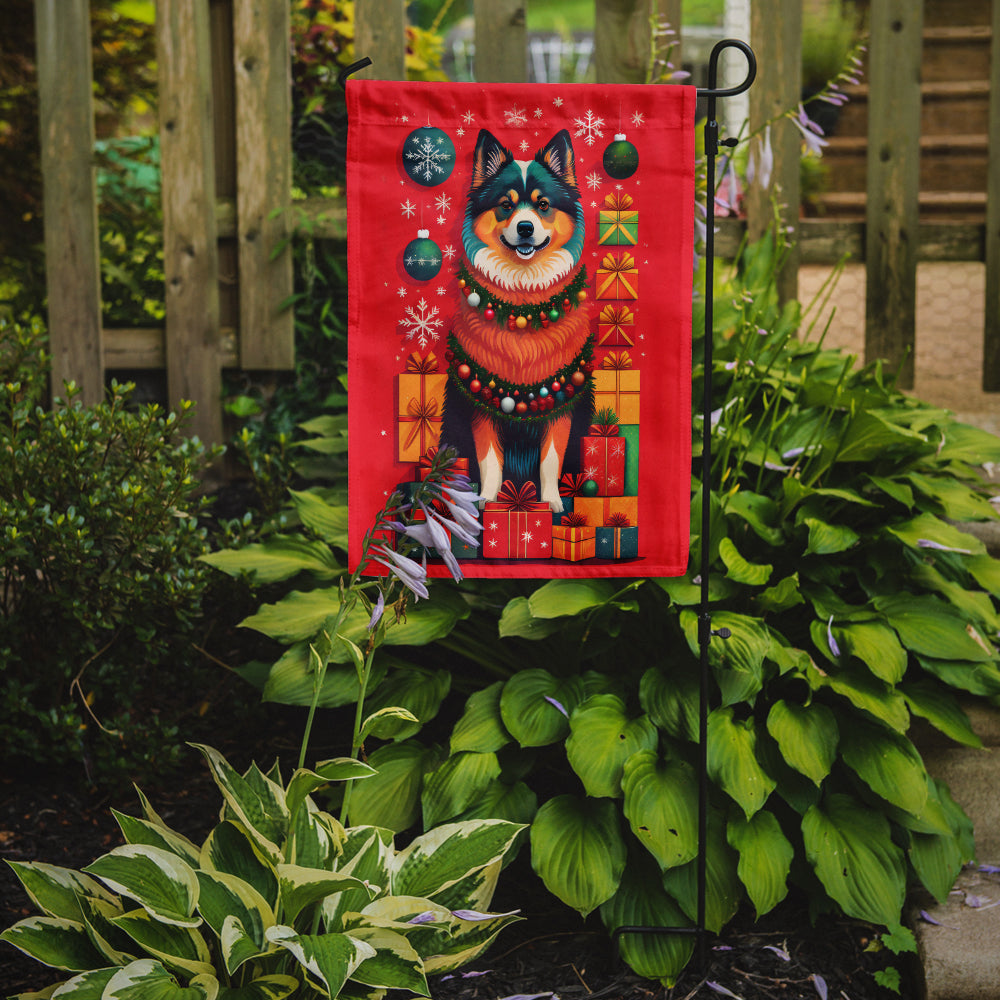 Finnish Lapphund Holiday Christmas Garden Flag