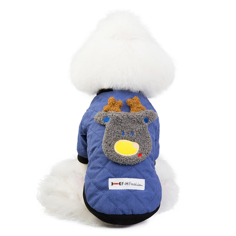 Cute Winter Padded Jacket for Dogs