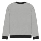 Knitted Whale Tail crew neck sweater