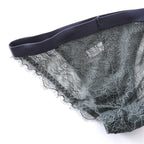 French Ultra-Thin Women's Lace Bra Set with Triangle Cups