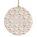 Balinese #2 Cat Christmas Ceramic Ornament