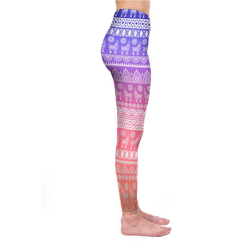 3D Digital Print Alpaca Bodysuit for Women