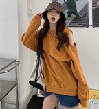 Korean Loose Fit Thin Jacket in Lazy Style Design