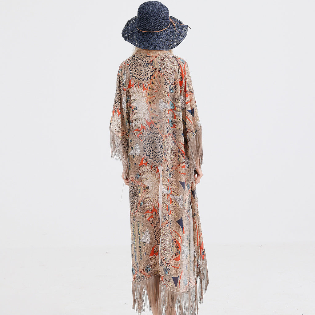 Summer Travel Sun Protection Beach Bikini Cover-Up