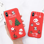 Red Christmas Phone Case for iPhone 8 Plus & 7 | Protective Cover