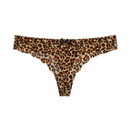 Women's Seamless Low-Rise Thong Underwear (Elastic)