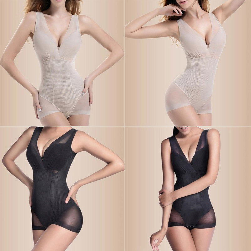 Ultra-Thin Seamless Corset Jumpsuit for Summer