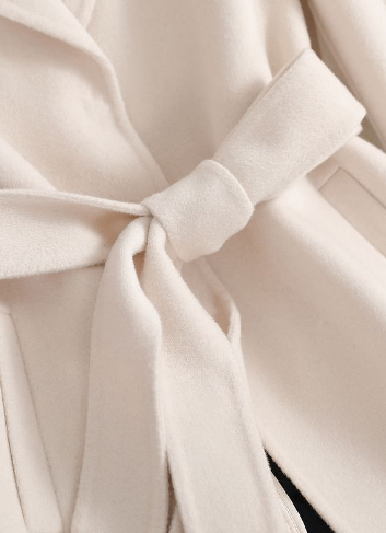 Cashmere Coat - Double-faced Woolen for Autumn/Winter