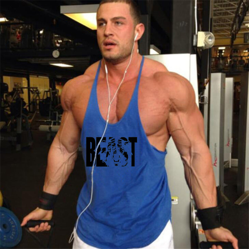 European and American Cotton Sports Tank Top