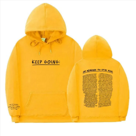 "Women’s Letter Print Hooded Sweatshirt with Drawstring, Pockets, and Long Sleeves – Stylish Sports Hoodie" | Streetwear