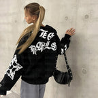 Y2K Vintage Hip Hop Jacket for Women - Casual Hoodie | Streetwear