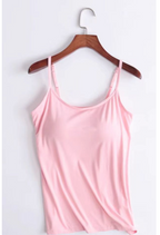 Women's Camisole with Built-In Padded Bra (Single)