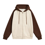 Loose Fit Casual Men's Hoodie with Raglan Sleeves 2023 | Streetwear
