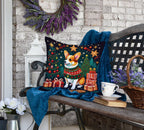 Corgi Christmas Throw Pillow