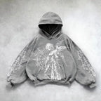 Hip Hop Y2K Printed Hoodie | Streetwear | Faith Streetwear