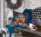 Tiger Christmas Throw Pillow
