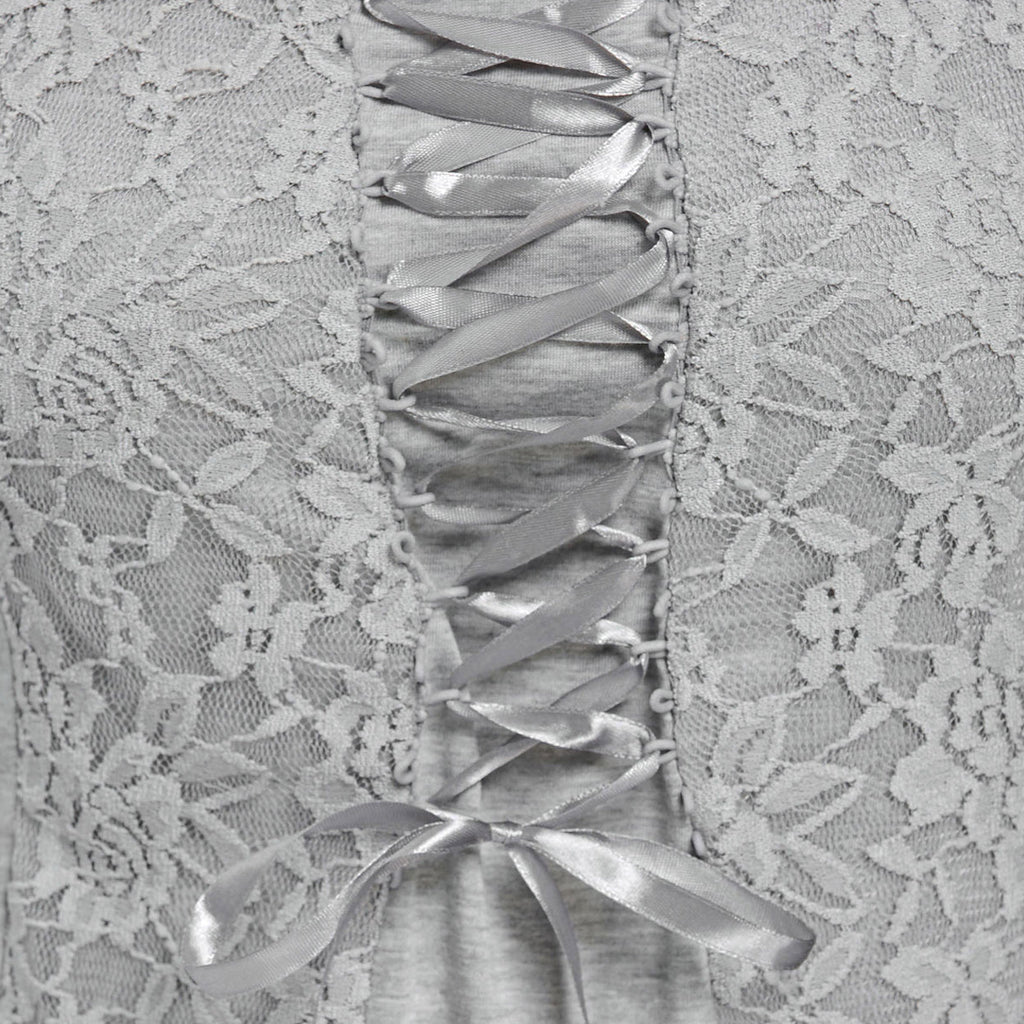 Victoria Top Corset Style With Satin Ribbon