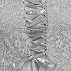 Victoria Top Corset Style With Satin Ribbon