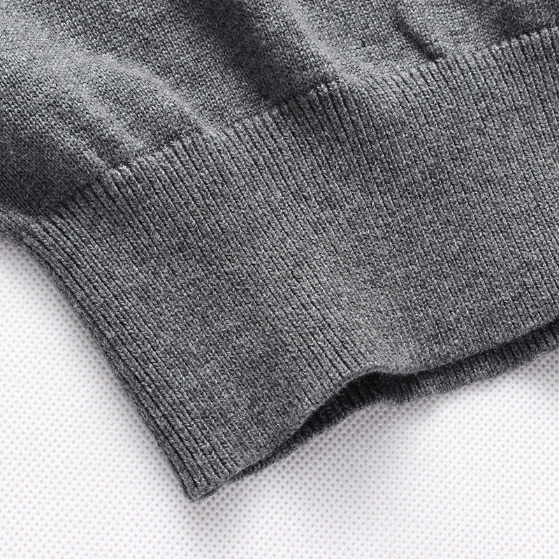 Men's Striped O-neck Slim Fit Knitted Sweater (M-4XL)