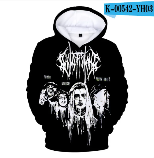 3D Rapper Hoodie | Streetwear