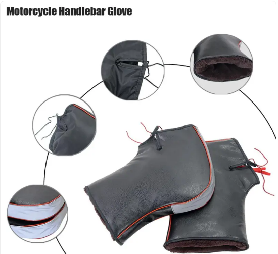 Riding Electric Thickened Waterproof And Windproof Gloves