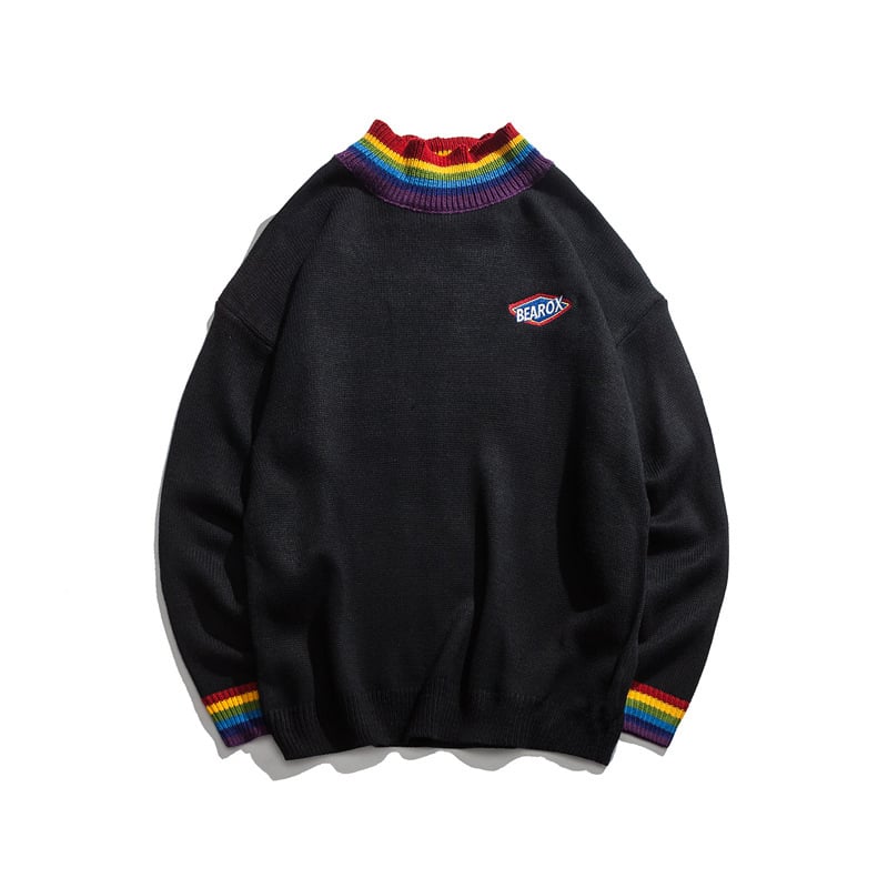 Harajuku Retro Loose-Fitting Sweater