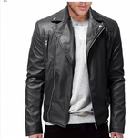 Large Size Casual Leather Jacket Collection