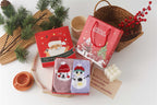 Children's Non-Lint Coral Velvet Elk Christmas Socks