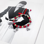 Santa Claus Alloy Bracelet with Christmas Tree Charm
