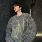 Loose Fit Men's Pullover Sweater | Streetwear